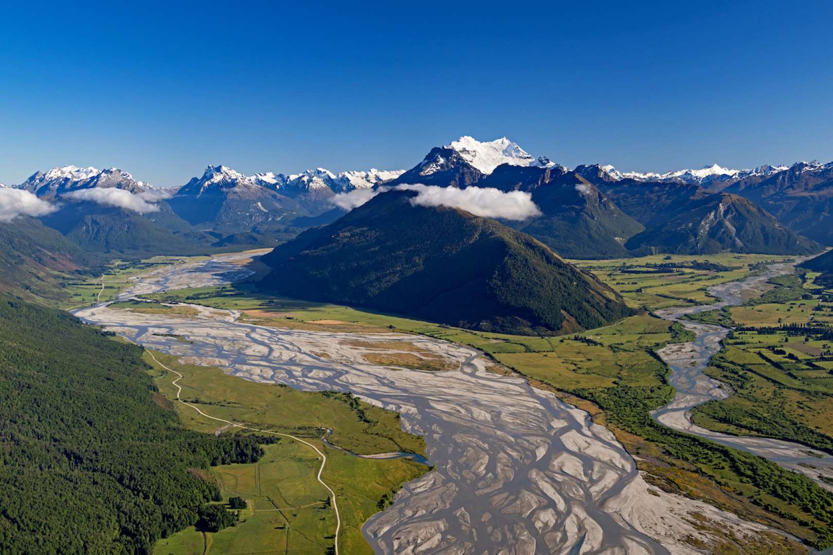 Aerial views of Glenorchy