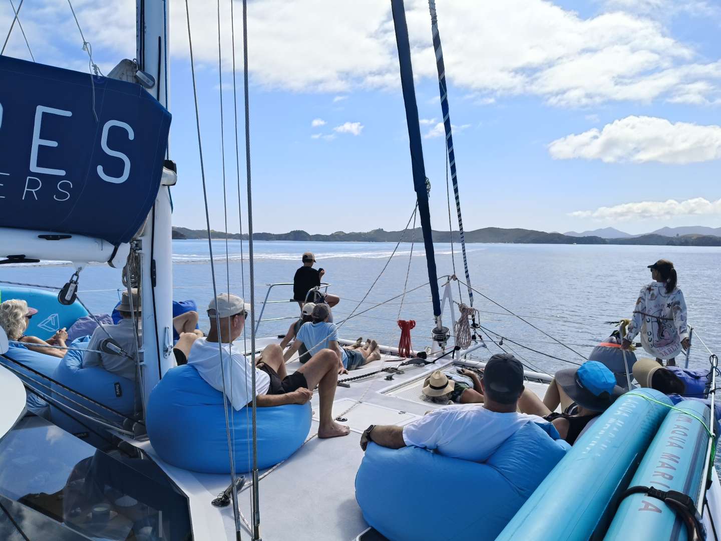 Relax at shared day charter