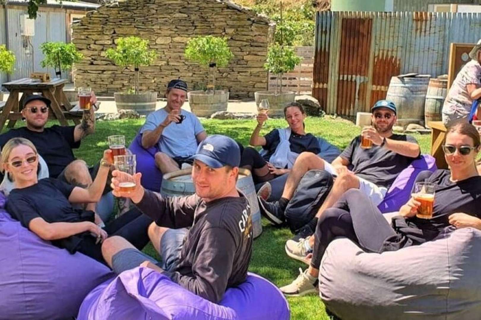 A delicious winery platter for afternoon tea