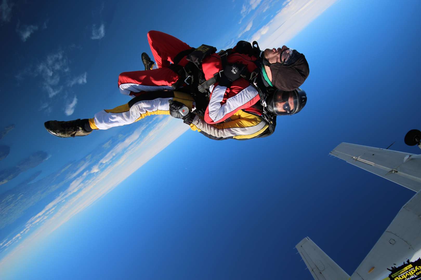 Enjoy skydiving