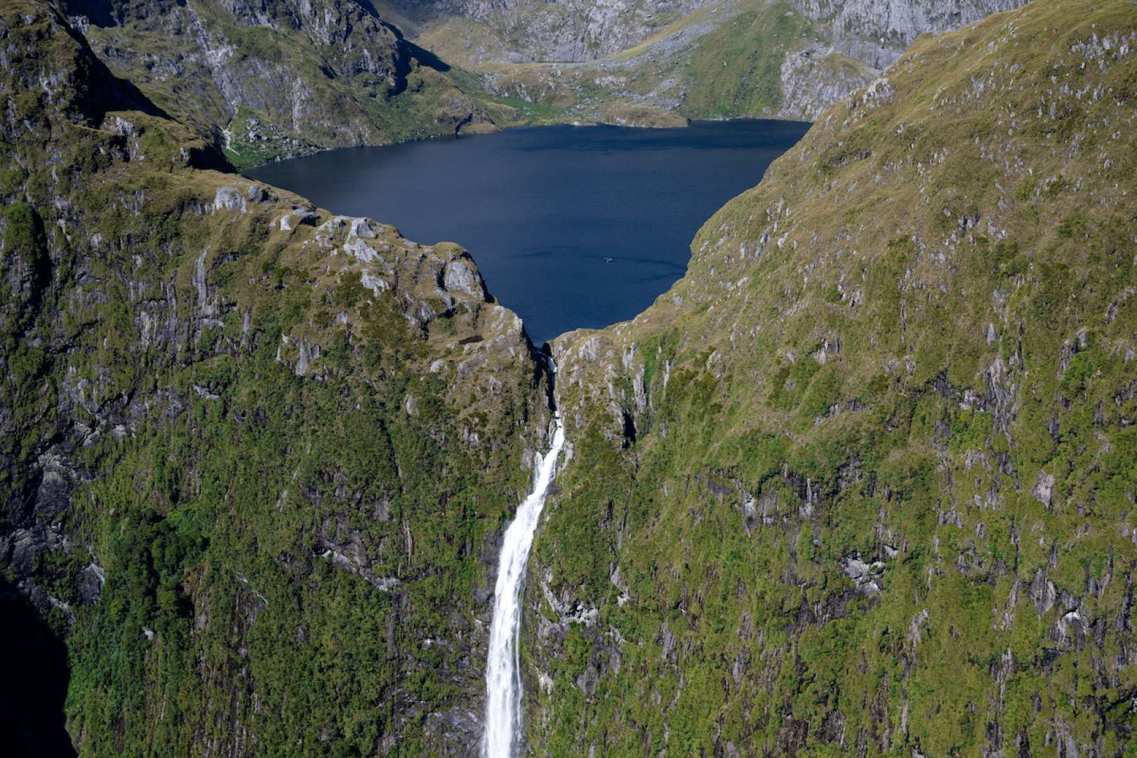 Aerial Views of Sutherland Falls