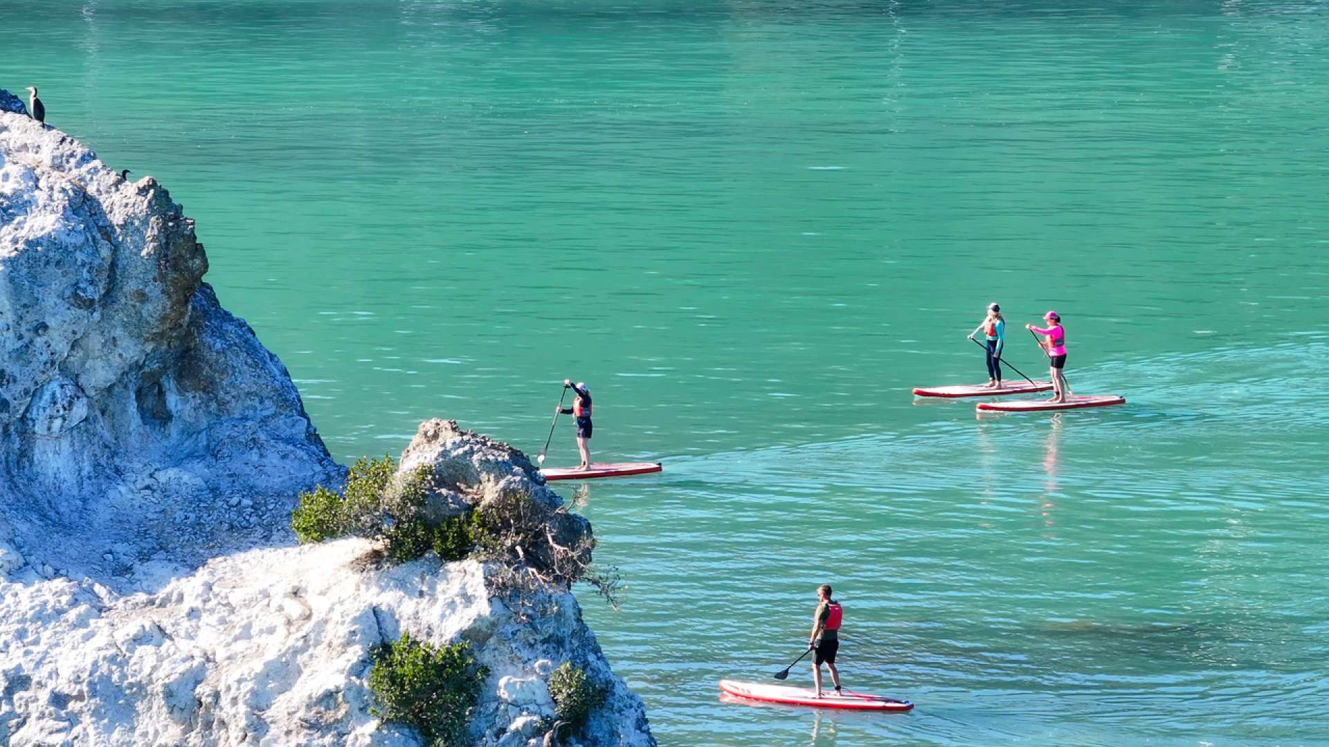 Explore our beautiful bay on our lesson