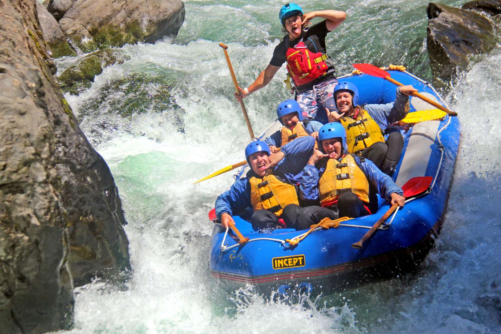 Rafting Rapids Whanganui River New Zealand