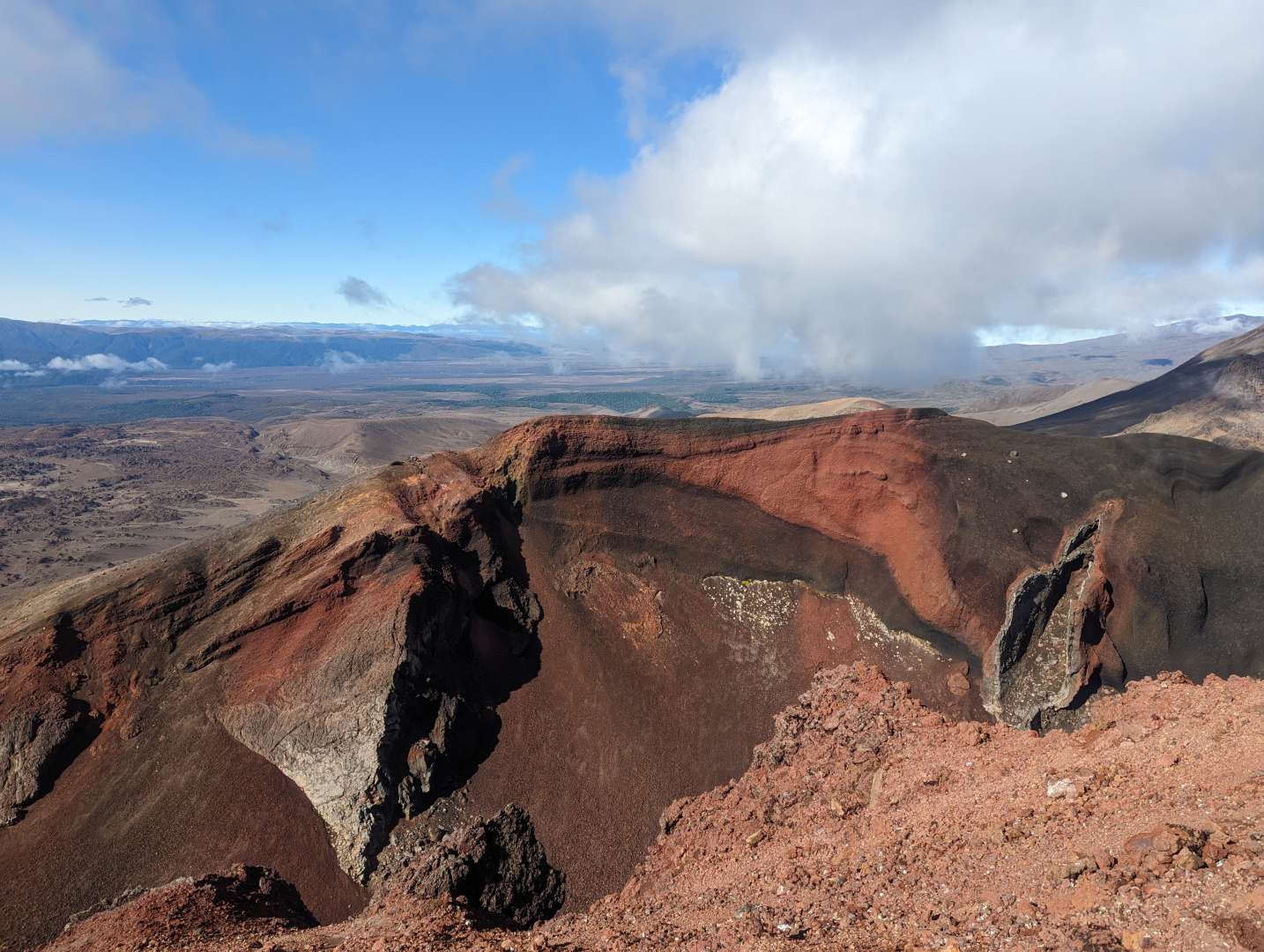 red crater